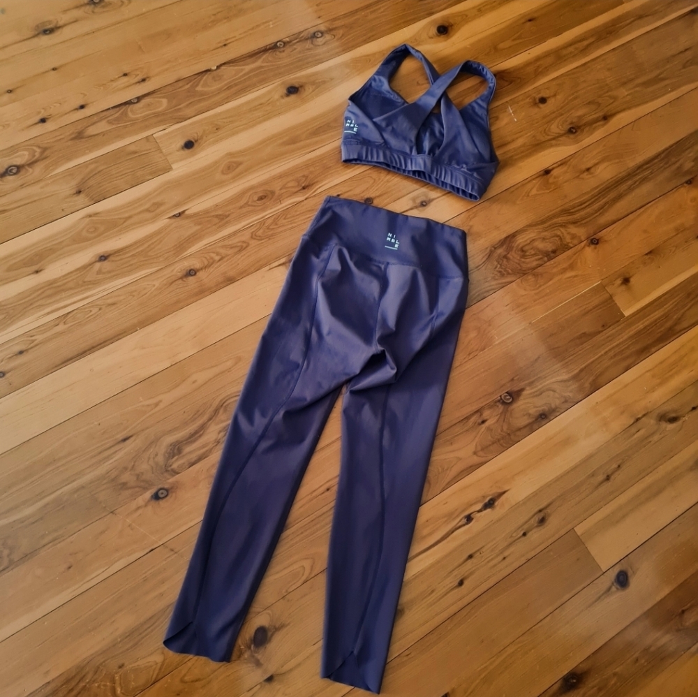 Women's size 10 'NIMBLE' Gorgeous chocolate brown activewear set - AS NEW - Picture 4 of 7